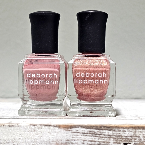 🔵2 for $40🔵 DEBORAH LIPPMANN NAIL POLISH SET OF 2 - Picture 1 of 6